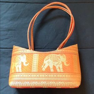 Pure Silk Elephant Purse!
